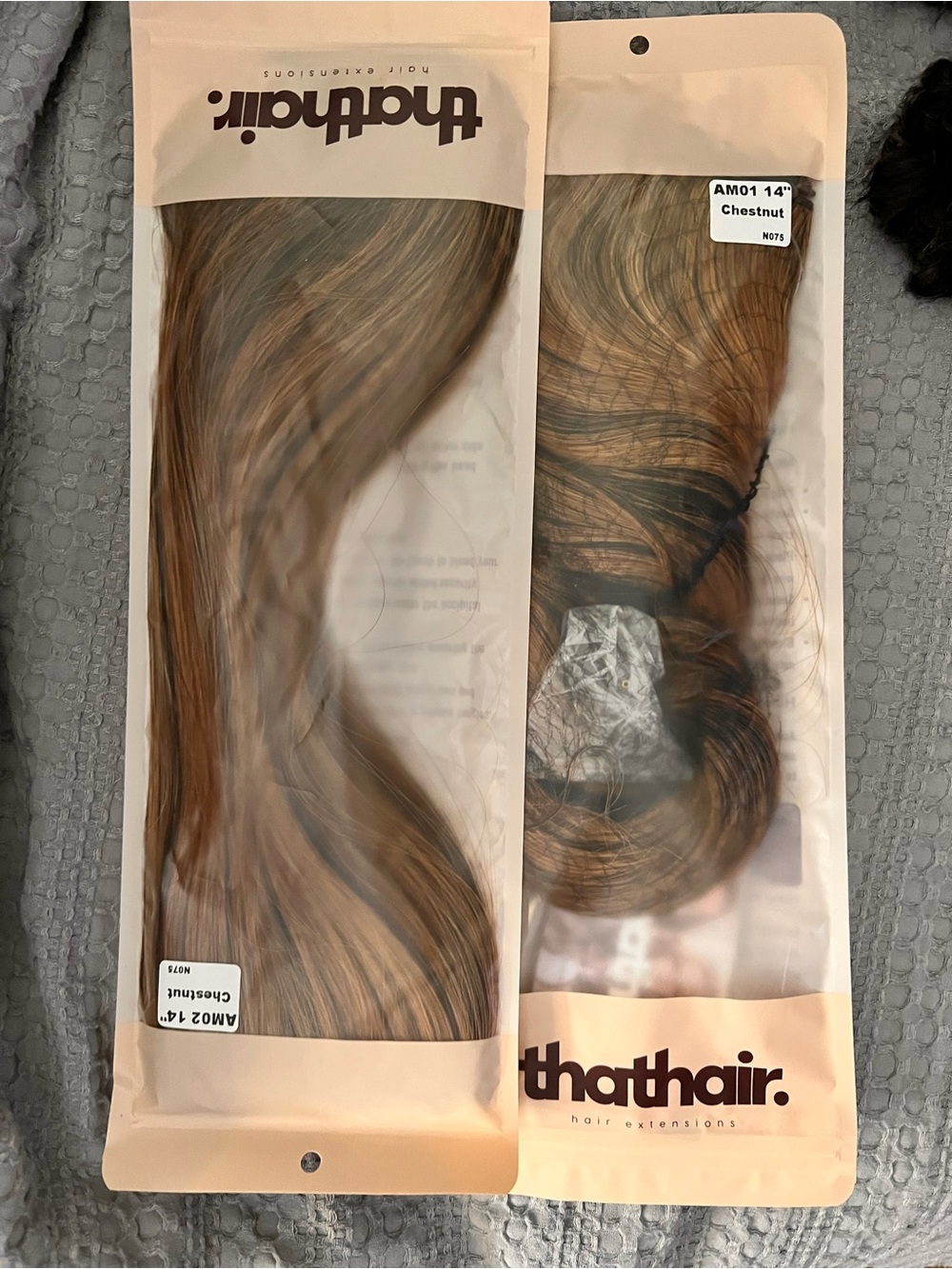 thathair Chestnut 14" Women’s Hair Extensions ~ NEW